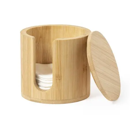 DISPENSADOR TOALLITAS DESMAQUILLANTES KIAM de Bambu