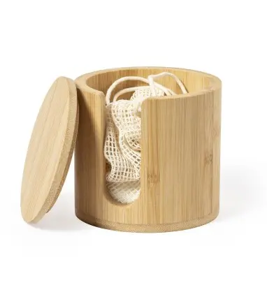 DISPENSADOR TOALLITAS DESMAQUILLANTES KIAM de Bambu