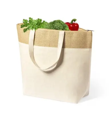 BOLSA TÉRMICA LINAX de Algodon y Jute