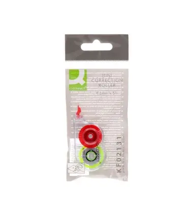 Corrector q-connect cinta mini blanco 4,2 mm x 5 mt en blister
