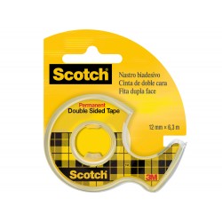 Cinta adhesiva scotch 136-d dos caras 6,3 mt x 12 mm en...