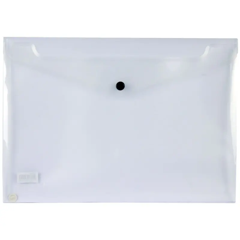 Carpeta liderpapel dossier broche 34044 polipropileno din a4 incolora 50 hojas
