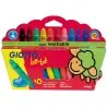 Lapices cera giotto super bebe caja de 10 colores surtidos