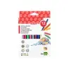 Rotulador liderpapel caja 12 colores