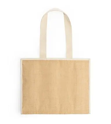 BOLSA TERMICA VENICE nevera de yute y algodon