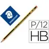 Pack de 12 Lapices de grafito staedtler noris n.2 hb unidad