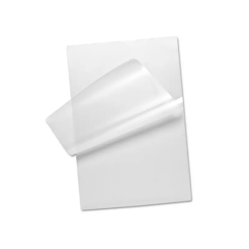 Bolsa de plastificar q-connect 303 x 216 mm 125 mc din a4 autoadhesivas caja de 25 unidades