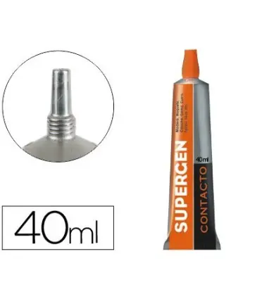 caja de 24 Pegamento supergen contacto 40 ml unidad