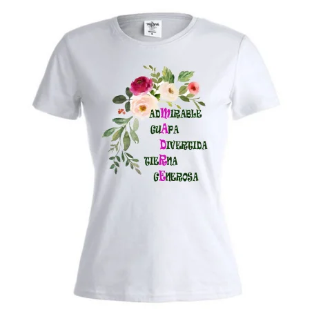 Camiseta unisex adulto y de niños del Dia de la Madre de Roly