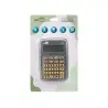 Calculadora liderpapel bolsillo xf03 8 digitos pilas color gris 99x64x9 mm