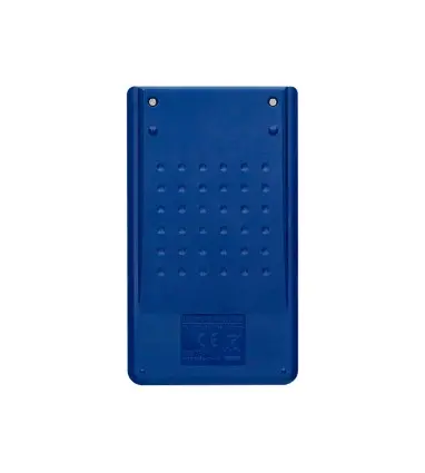 Calculadora liderpapel bolsillo xf09 8 digitos solar y pilas color azul 115x65x8 mm