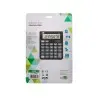 Calculadora liderpapel sobremesa xf16 8 digitos solar y pilas color negro 127x105x24 mm