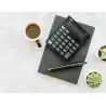 Calculadora liderpapel sobremesa xf16 8 digitos solar y pilas color negro 127x105x24 mm