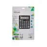 Calculadora liderpapel sobremesa xf20 10 digitos solar y pilas color negro 127x105x24 mm