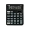 Calculadora liderpapel sobremesa xf20 10 digitos solar y pilas color negro 127x105x24 mm