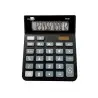 Calculadora liderpapel sobremesa xf26 12 digitos solar y pilas 127x105x24 mm color negro
