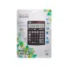 Calculadora liderpapel sobremesa xf31 14 digitos solar y pilas color negro 170x122x35 mm