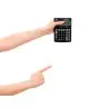 Calculadora liderpapel sobremesa xf31 14 digitos solar y pilas color negro 170x122x35 mm