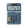 Calculadora casio ms-80e sobremesa 8 digitos tx +/- tecla doble cero color azul