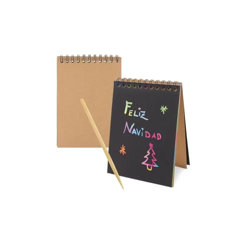 LIBRETA SCRAPY rasca multicolor Madguire