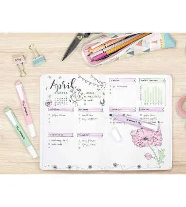 Rotulador stabilo fluorescente swing cool pastel deskset estuche de 18 unidades colores surtidos