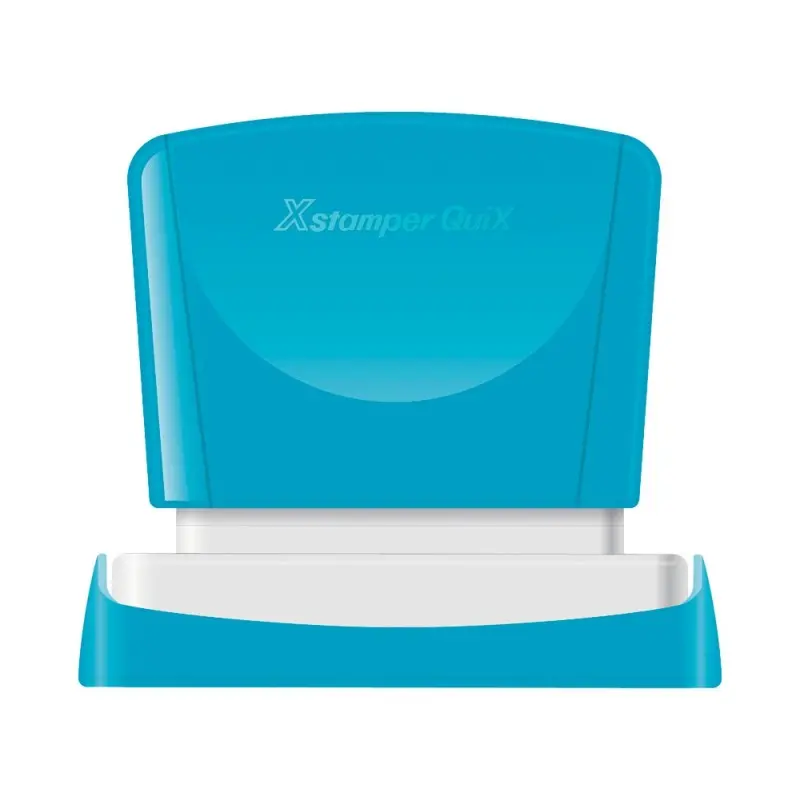 Sello x'stamper quix personalizable color negro medidas 13x49 mm q-13