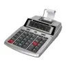 Calculadora liderpapel impresora pantalla papel 57 mm 12 digitos impresion bicolor blanca 235x155x62 mm