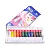 Pintura acrilica artist caja carton de 12 colores surtidos tubo de 12 ml