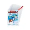 Funda de presentacion tarifold adhesiva removible din a4 con esquina magnetica capacidad para 10 hojas pack 5 unidades