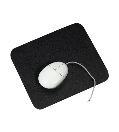 Alfombrilla para raton basic q-connect negra 260x220x6 mm