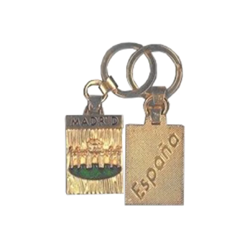 Llavero Dorado Madrid Puerta de Alcala