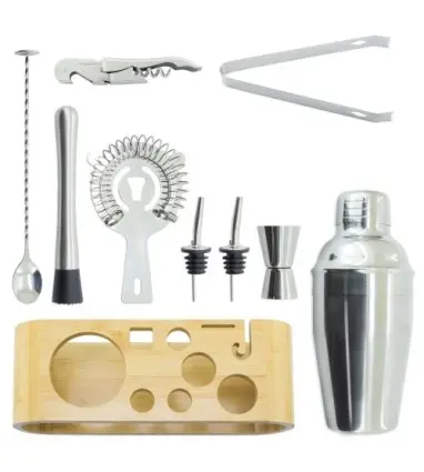 SET DE COCTELERIA PROFESIONAL "COSMOPOLITAN"