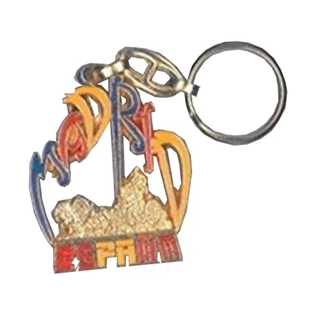 Llavero Esmaltado Madrid Cibeles colores