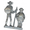 Figura Pequeña Quijote y Sancho
