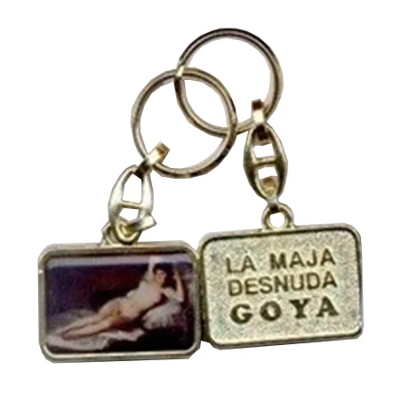 Llavero de La maja Desnuda de Goya