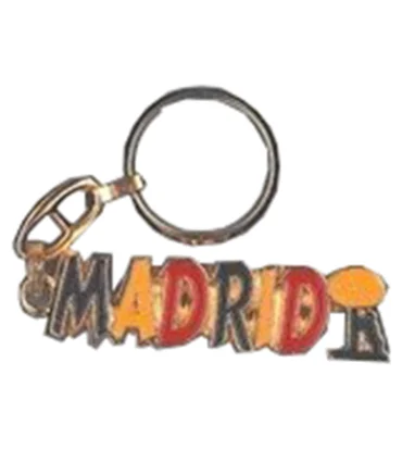 Llavero Letras Madrid Oso y Madroño