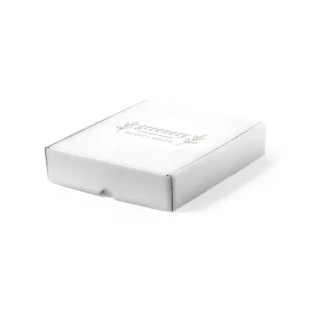 CAJA PRESENTACIÓN WINGARD de cartón reciclado blanco