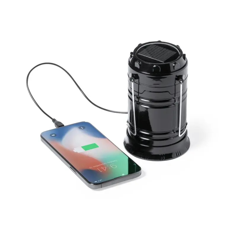 LÁMPARA con POWER BANK solar MUFAR