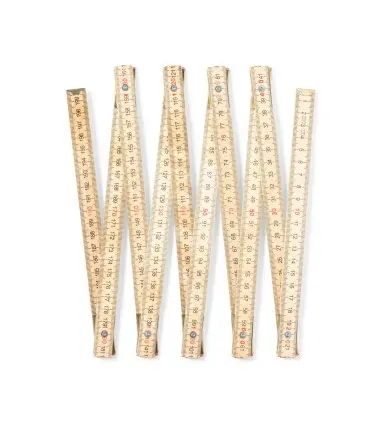 REGLA MEDIL plegable de carpintero de madera