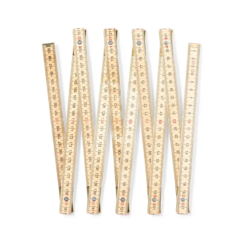 REGLA MEDIL plegable de carpintero de madera