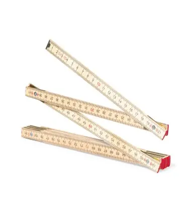 REGLA MEDIL plegable de carpintero de madera