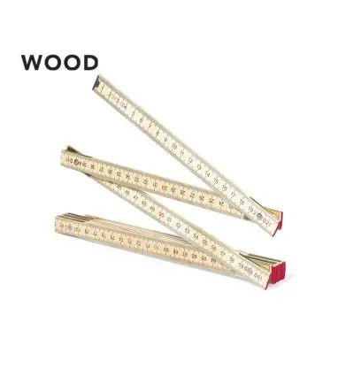 REGLA MEDIL plegable de carpintero de madera