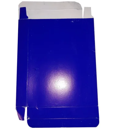 Estuche Caja Carton Azul
