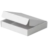 Caja Estuche cartón sencillo Blanco 210x165x30 mm