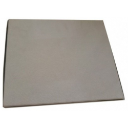 Caja Estuche Cartón forrado color gris con tapa de 31 x  25 x 3,5 cm