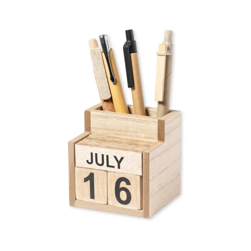LAPICERO CALENDARIO PERPETUO LAOREK de madera MDF