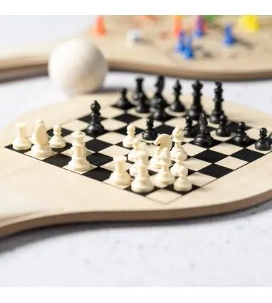 PALAS PLAYA PECTER de madera con juegos