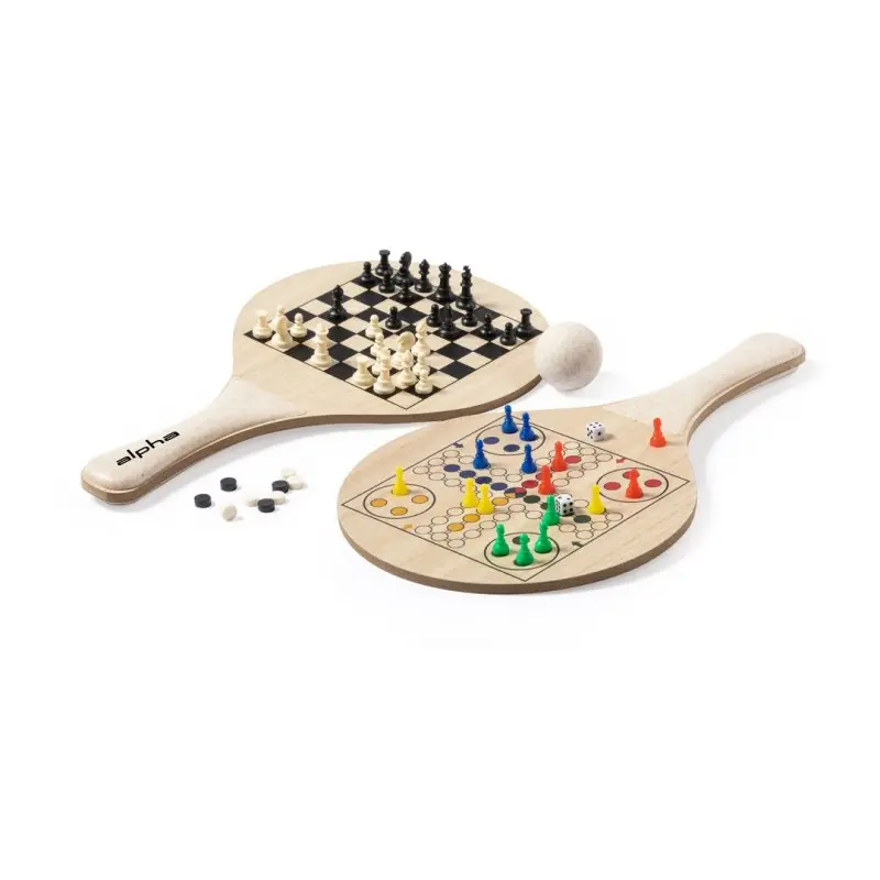 PALAS PLAYA PECTER de madera con juegos