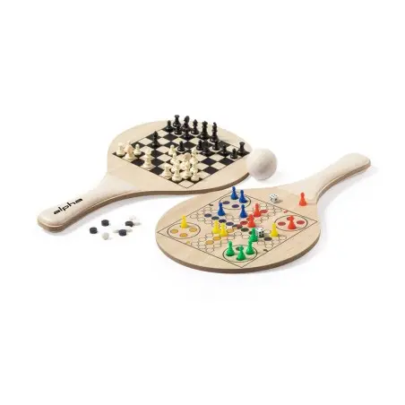 PALAS PLAYA PECTER de madera con juegos