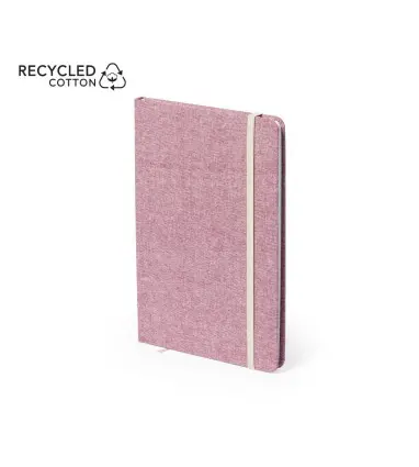 BLOC NOTAS CHANCY de Algodon reciclado de 14 x 21 cm